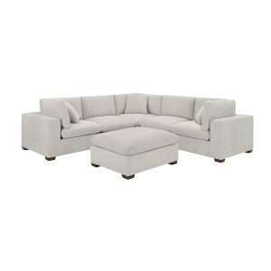 Sofá Modular de Tela de 6 Piezas Marca Thomasville
