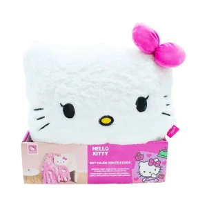 Frazada con Cojín Hello Kitty - Best Brand Pacas