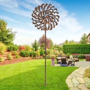 Metal Flower Wind Spinner Stylecraft